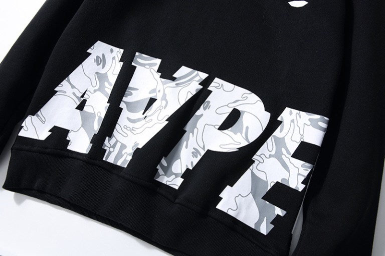 AAPE Long Sleeve Logo Arm Tee