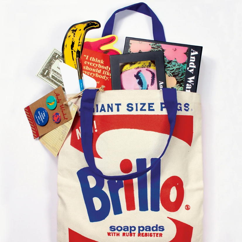 Andy Warhol Brillo Canvas Tote Bag