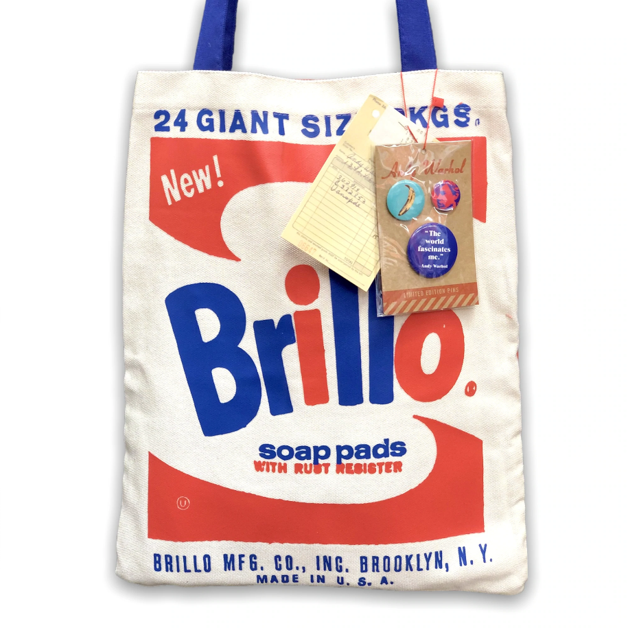 Andy Warhol Brillo Canvas Tote Bag