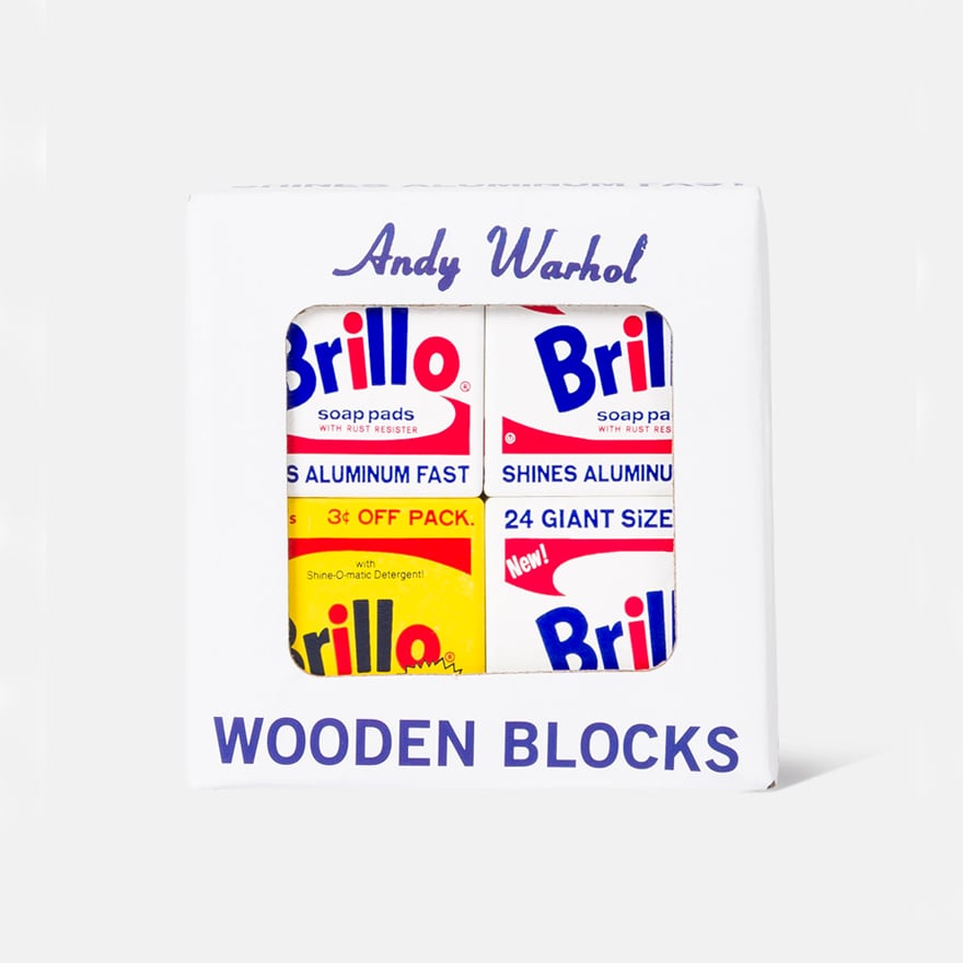 Andy Warhol Brillo Wooden Blocks (Set of 8)