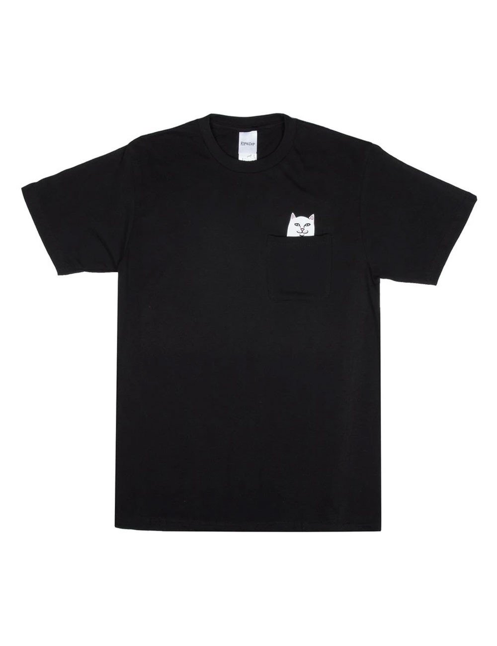 RIPNDIP Lord Nermal pocket t-shirt in black