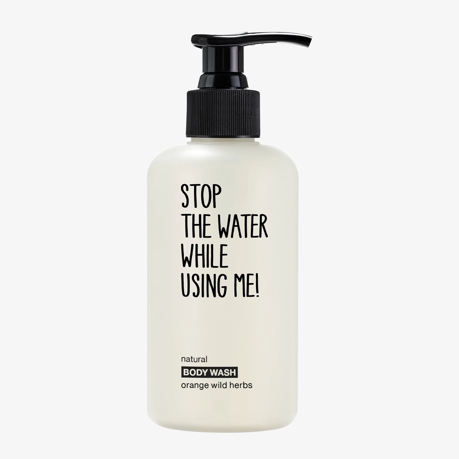 Stop The Water bagnoschiuma all'arancia 200ml e 500ml