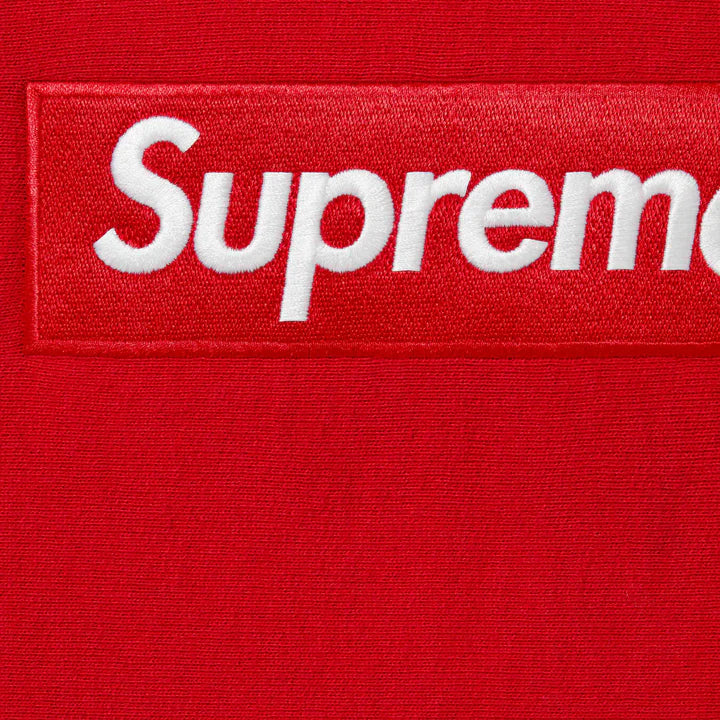 Supreme Box Logo Hooded Sweatshirt (FW23) Red