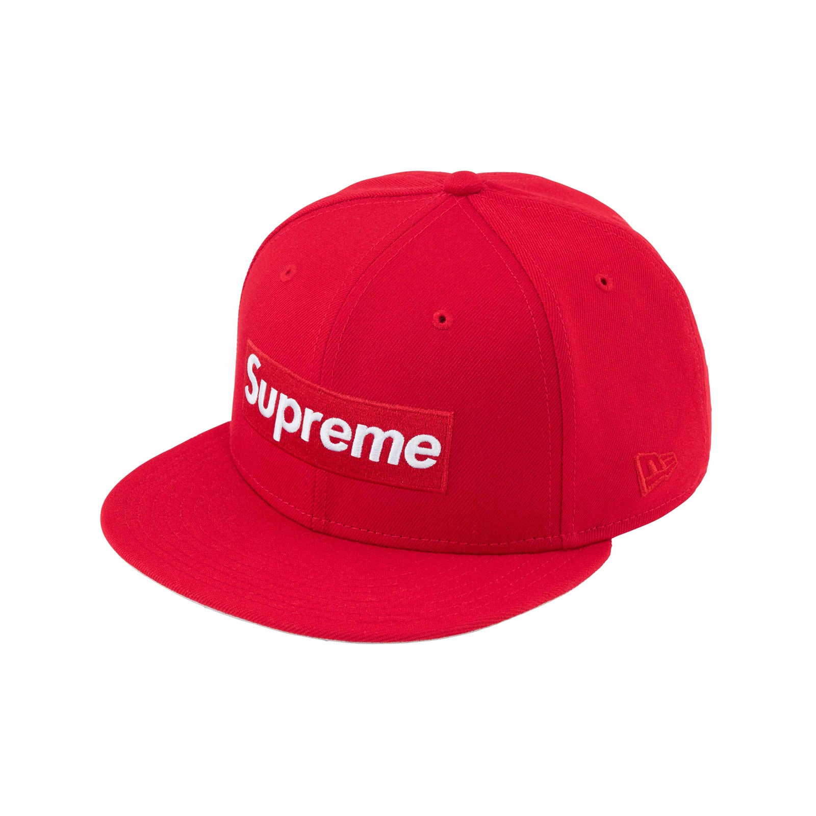 Sharpie® Box Logo New Era® Red Supreme Size: 7 1/4