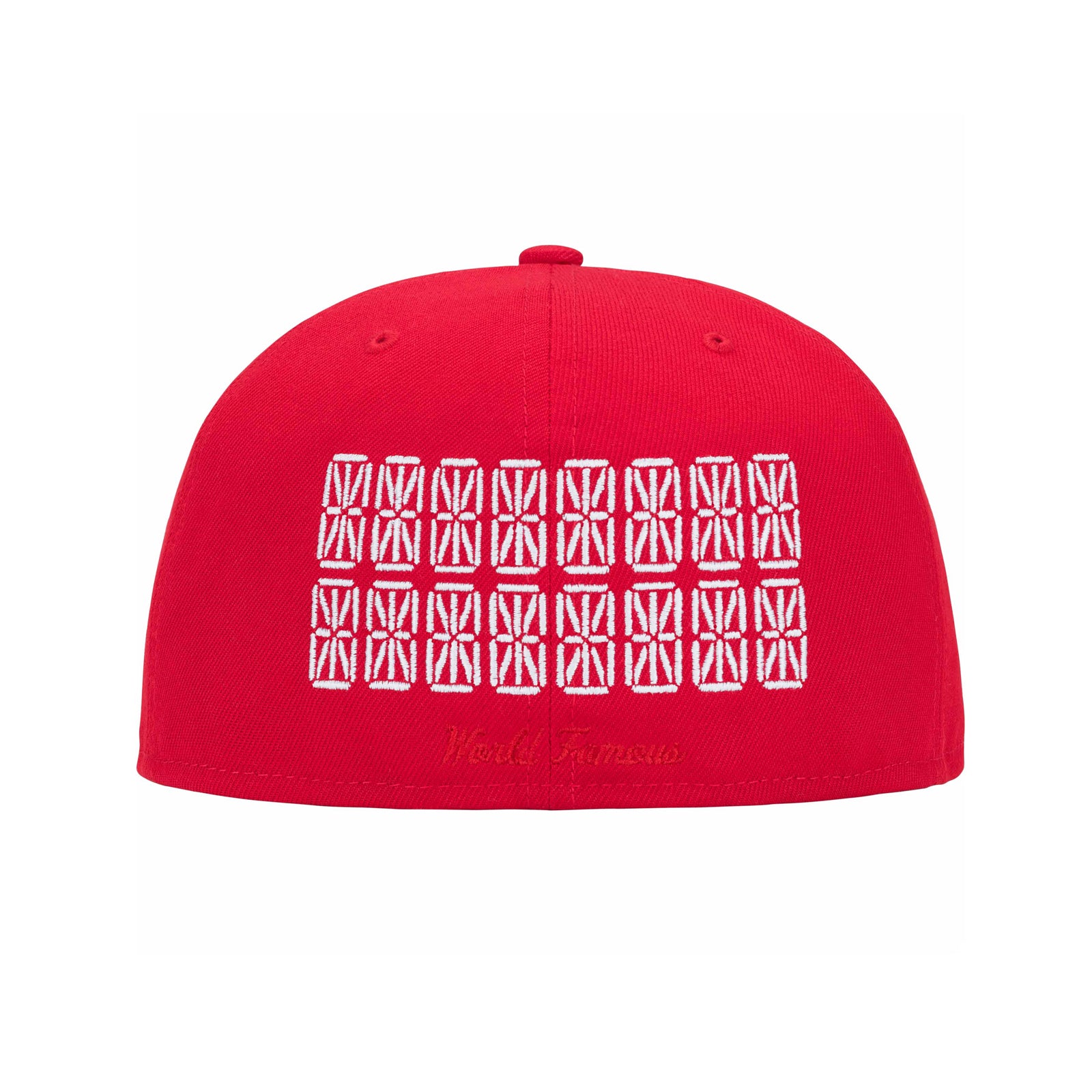 Sharpie® Box Logo New Era® Red Supreme Size: 7 1/4