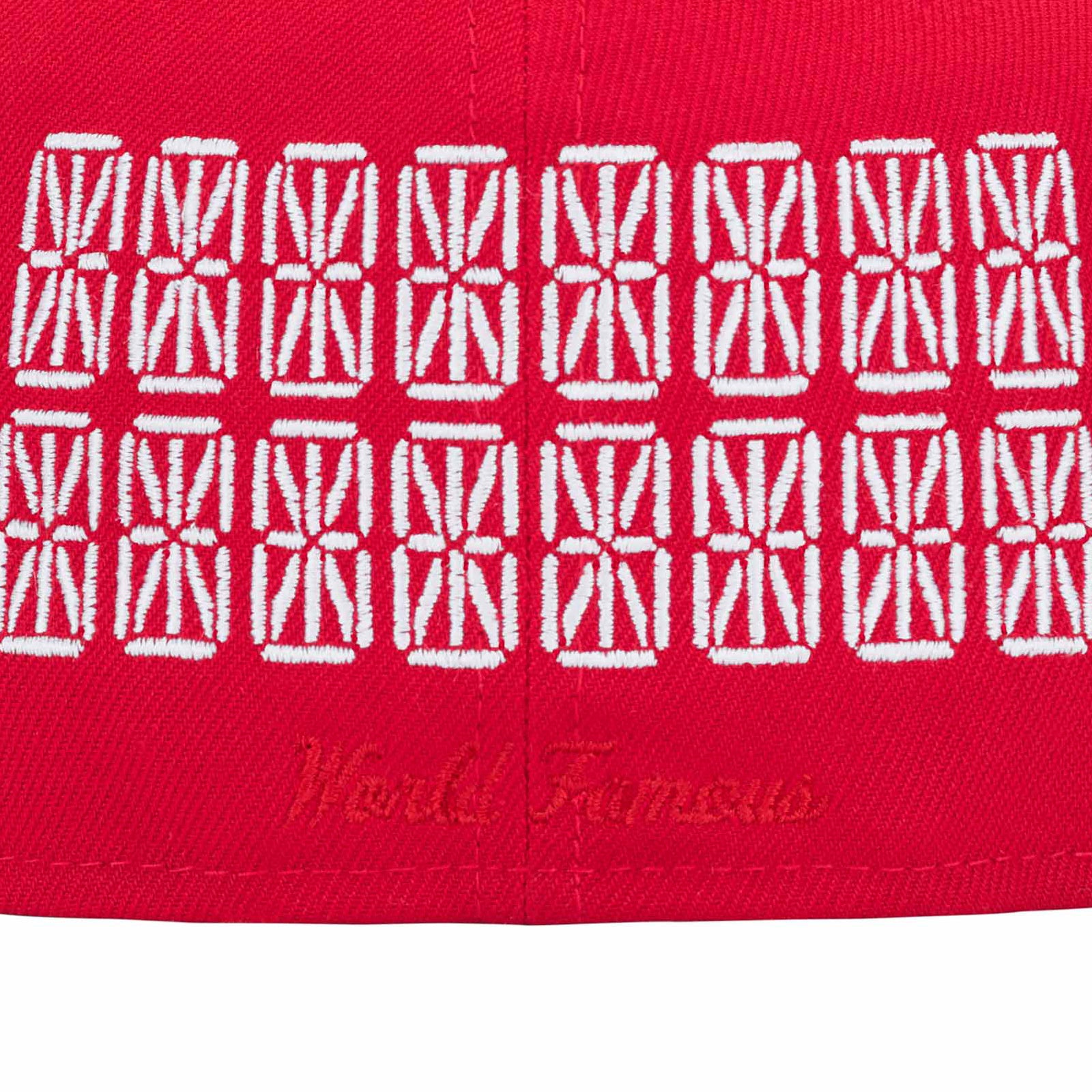 Sharpie® Box Logo New Era® Red Supreme Size: 7 1/4