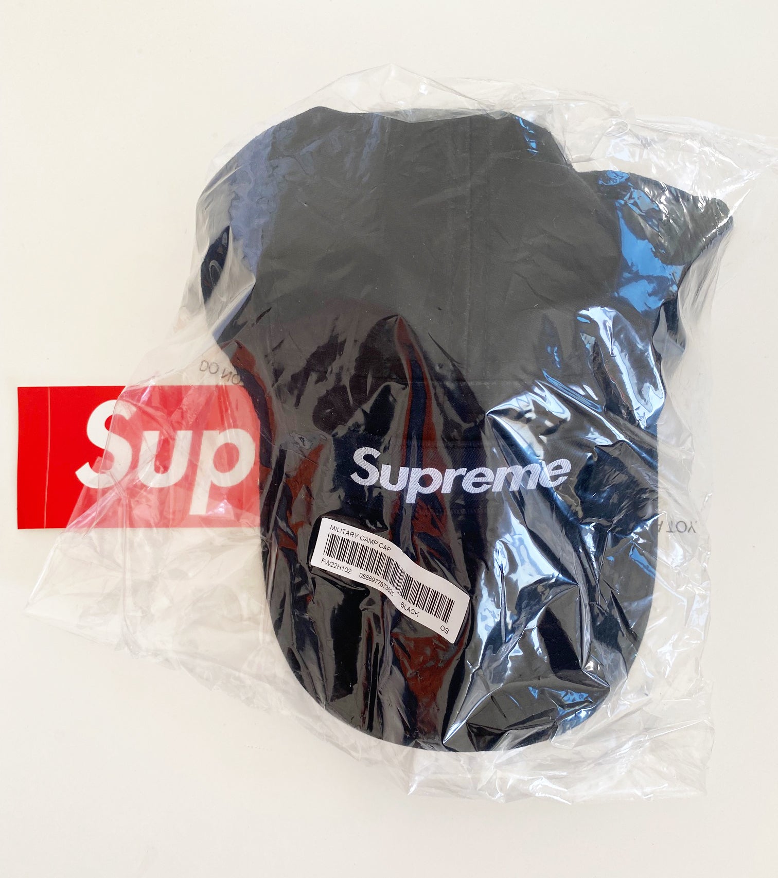 Supreme Military Camp Cap - black