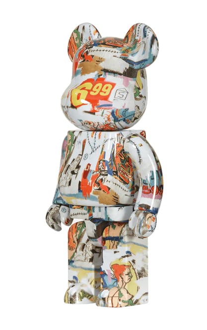 400% Bearbrick - Andy Warhol x Jean-Michel Basquiat (V4 - 6.99)