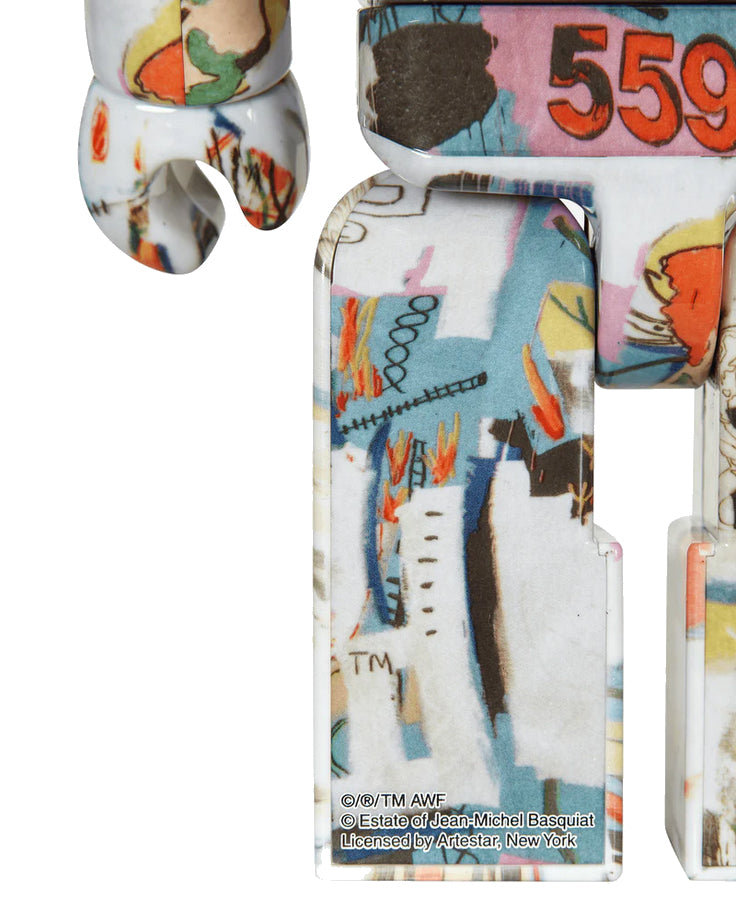 400% Bearbrick - Andy Warhol x Jean-Michel Basquiat (V4 - 6.99)