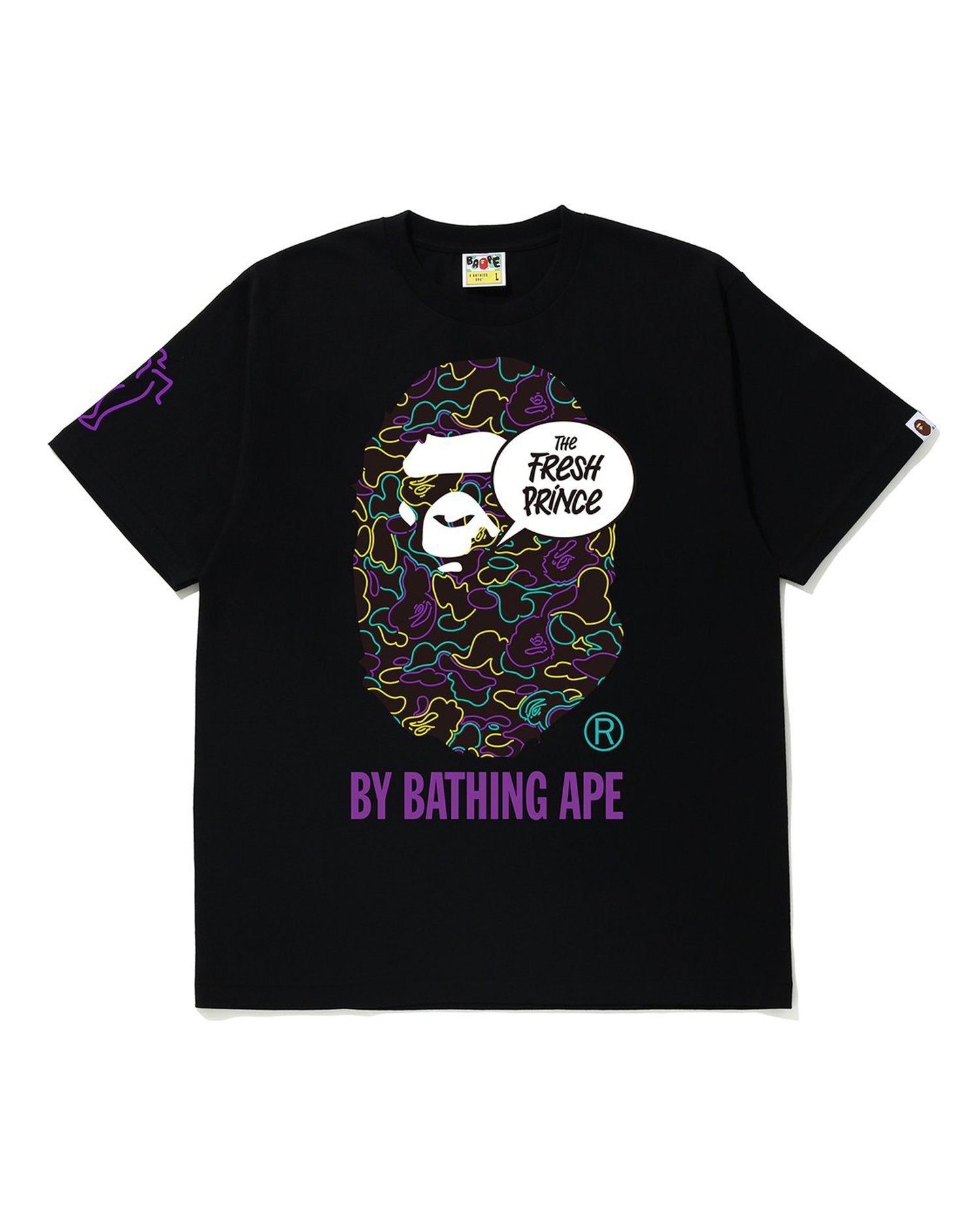 BAPE x The Fresh Prince Tee Black