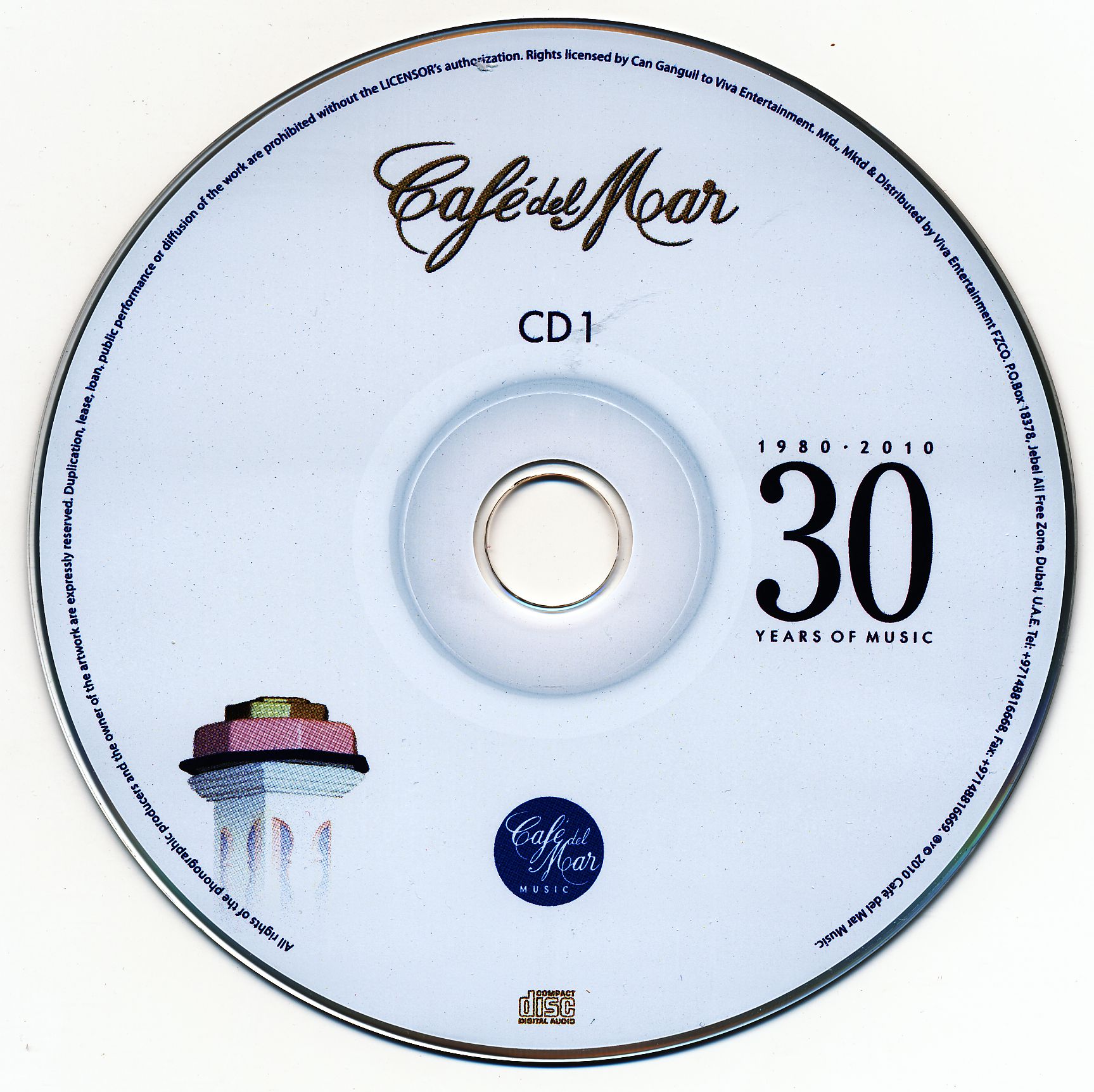 Café del Mar - 30th anniversary  1980-2010 (2CD)