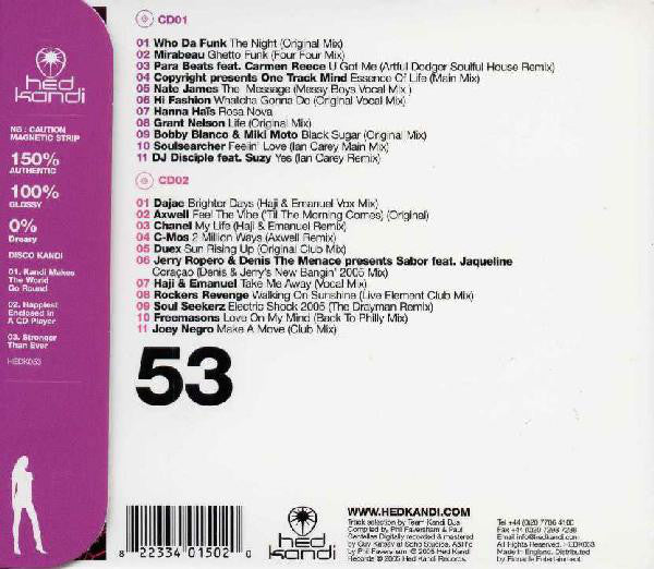 Hed Kandi Disco Kandi 05.05 2005 (2CD) Rare