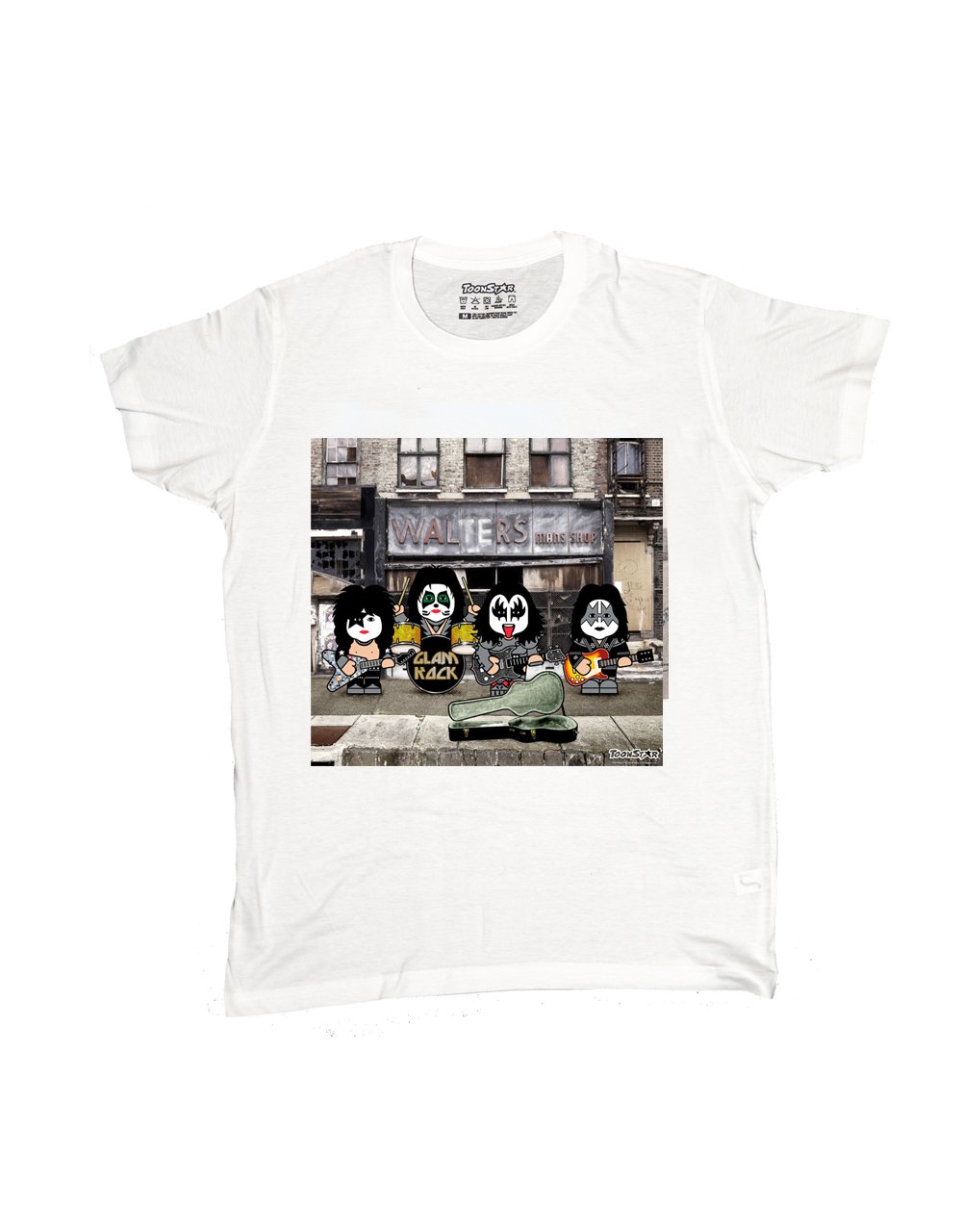 KISS Cartoon Band T-Shirt