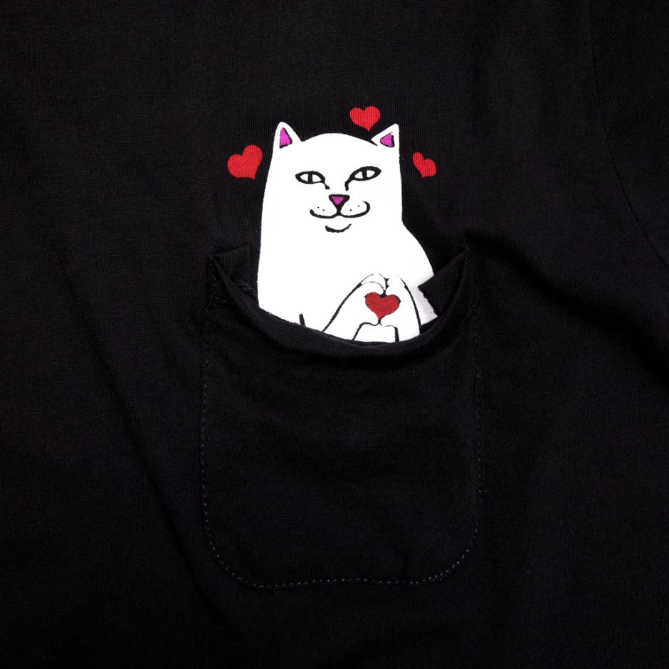 Lord Nermal Loves Pocket Tee Ripndip (Black)