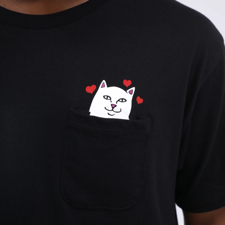 Lord Nermal Loves Pocket Tee Ripndip (Black)