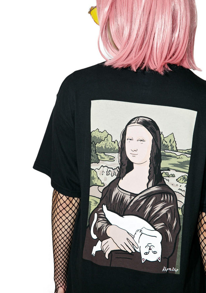 Nermal Lisa Pocket Tee 2.0 (Black)