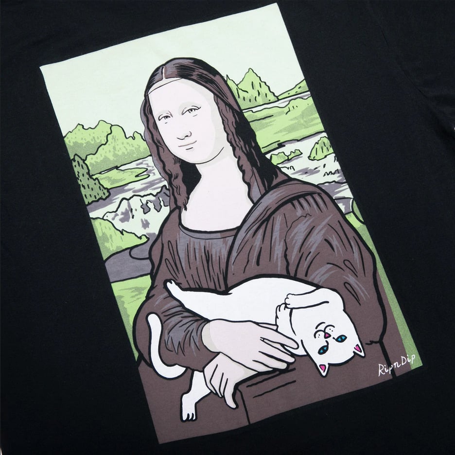 Nermal Lisa Pocket Tee 2.0 (Black)