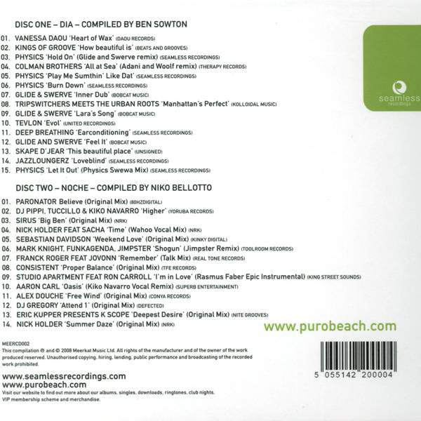 Purobeach Vol. 4 2008 (2CD)