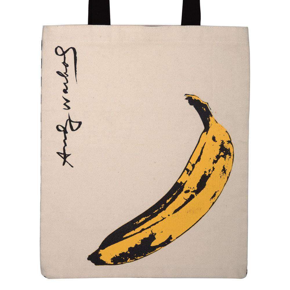 Andy Warhol Banana Canvas Tote Bag