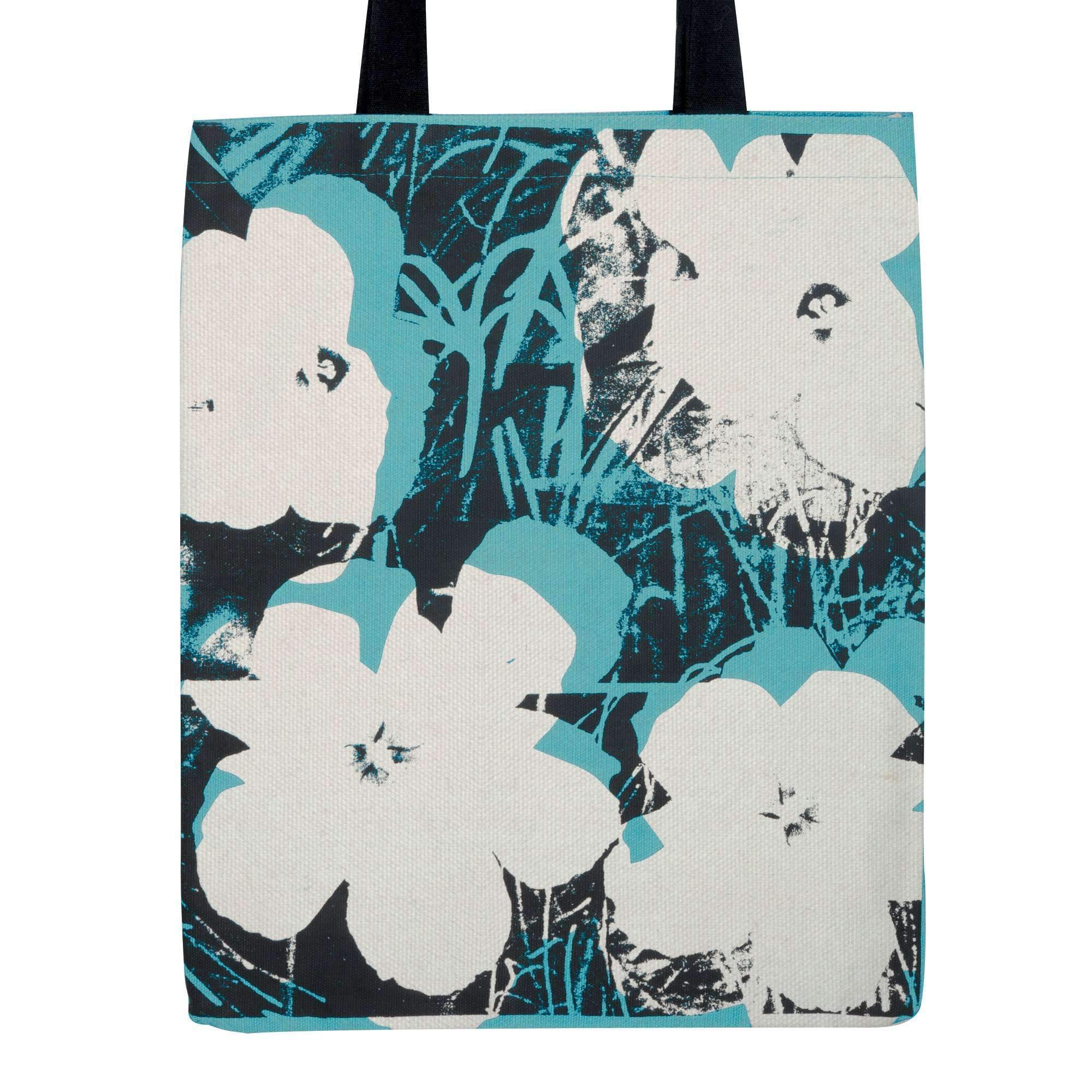 Andy Warhol Poppies Canvas Tote Bag