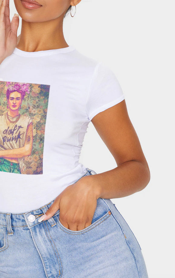 Frida Kahlo women's t-shirt - Daft Punk