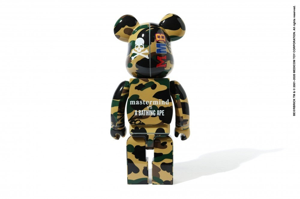 mastermind vs A BATHING APE® BE@RBRICK