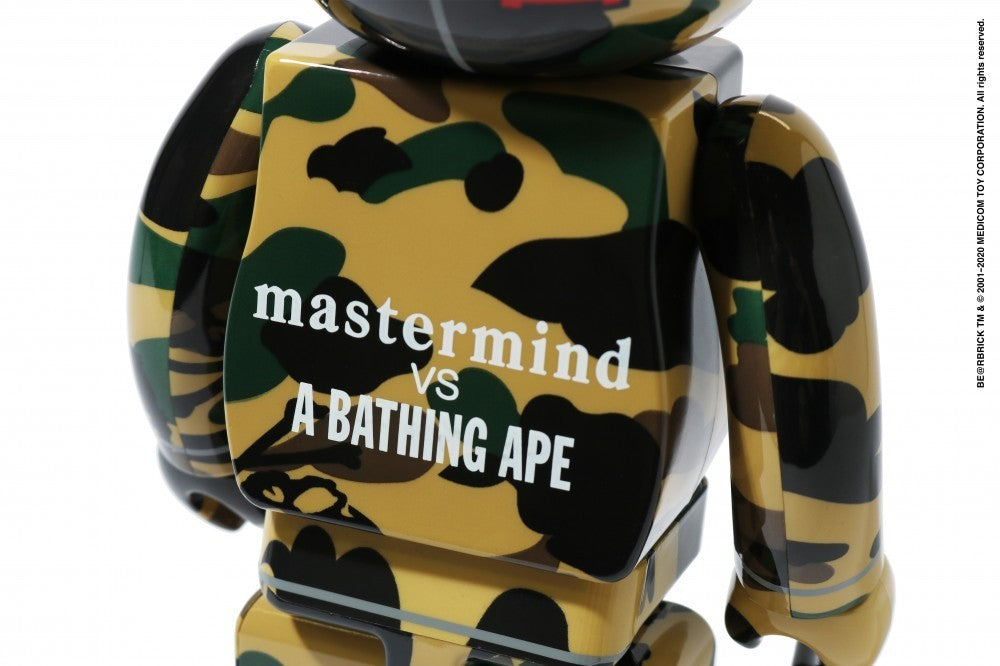 mastermind vs A BATHING APE® BE@RBRICK