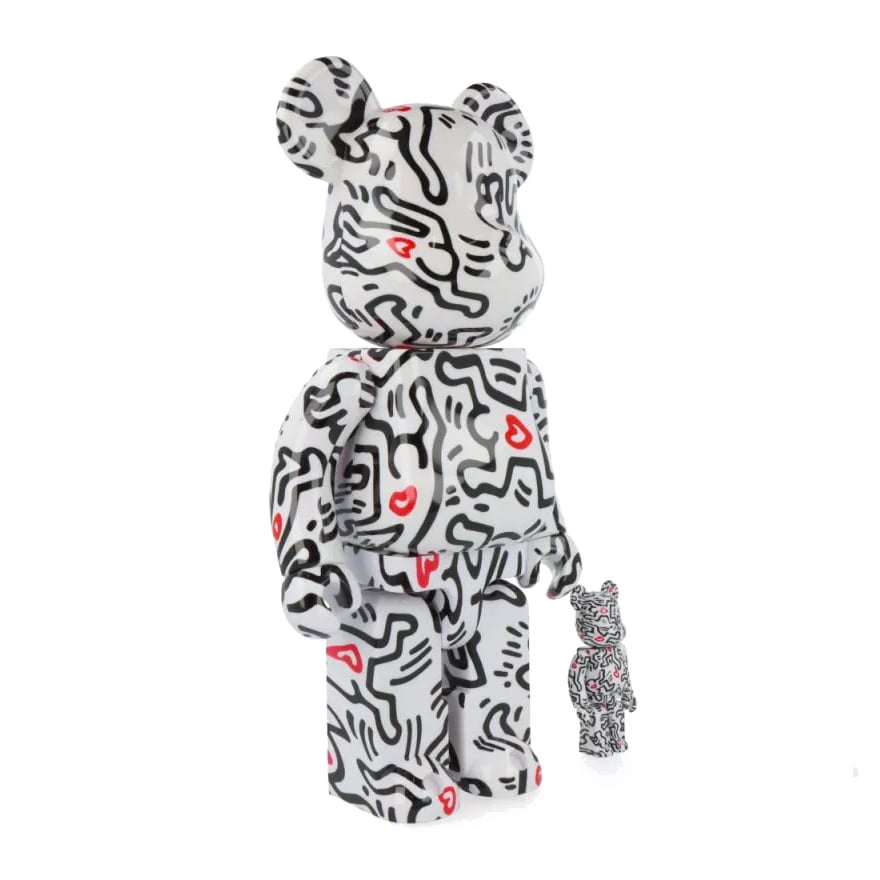 Bearbrick 'Keith Haring #8' 100% & 400%