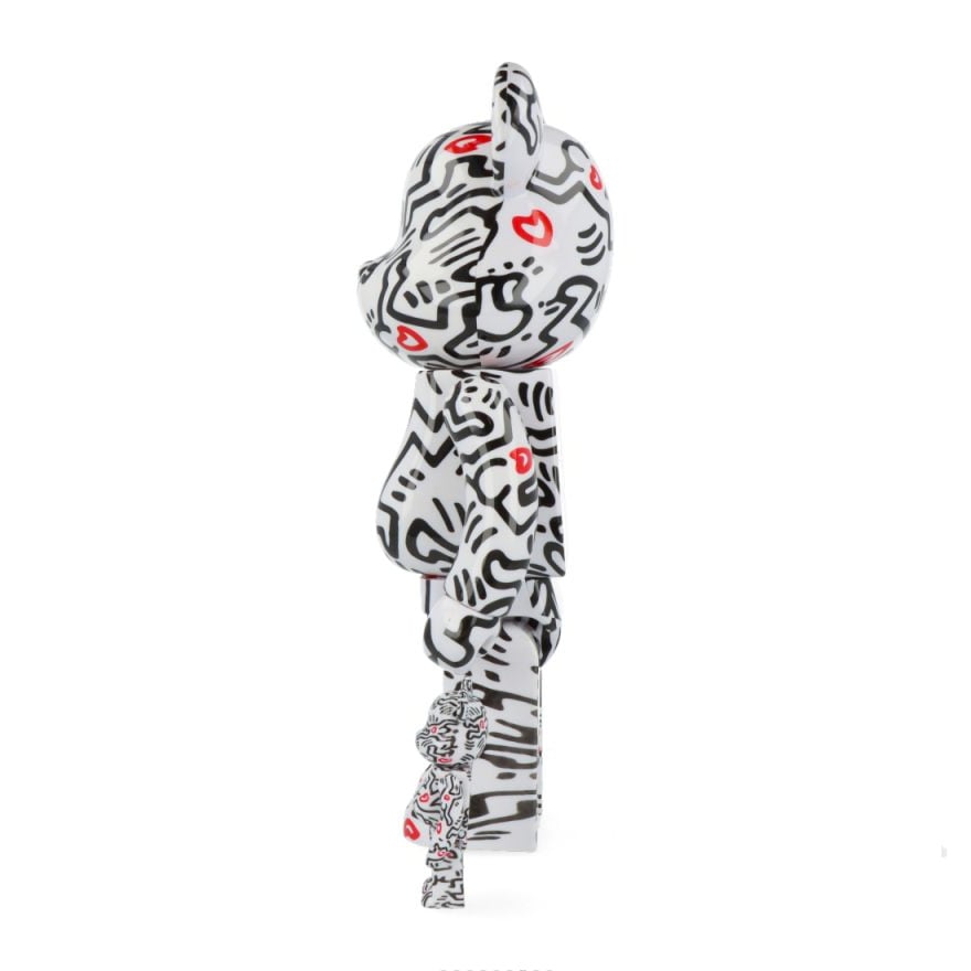 Bearbrick 'Keith Haring #8' 100% & 400%