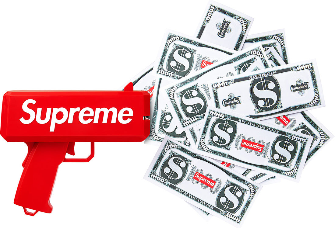 SUPREME CASH CANNON MONEY GUN