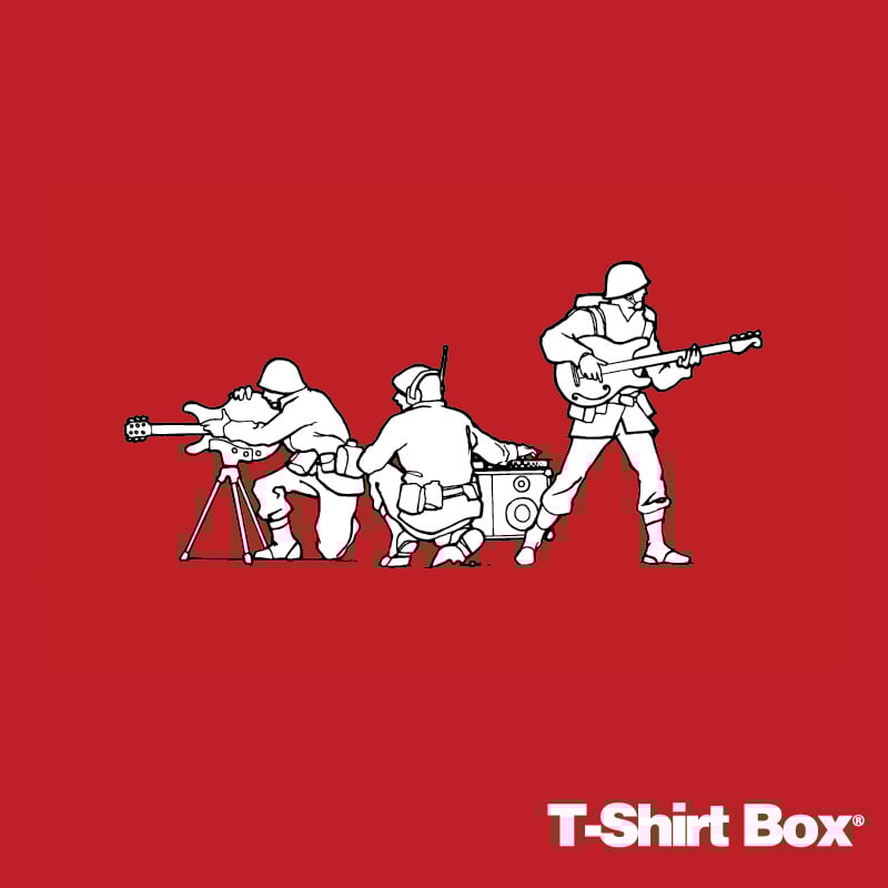T-shirt Mp3 soldati