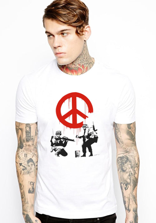 Banksy Soldiers of Peace T-shirt