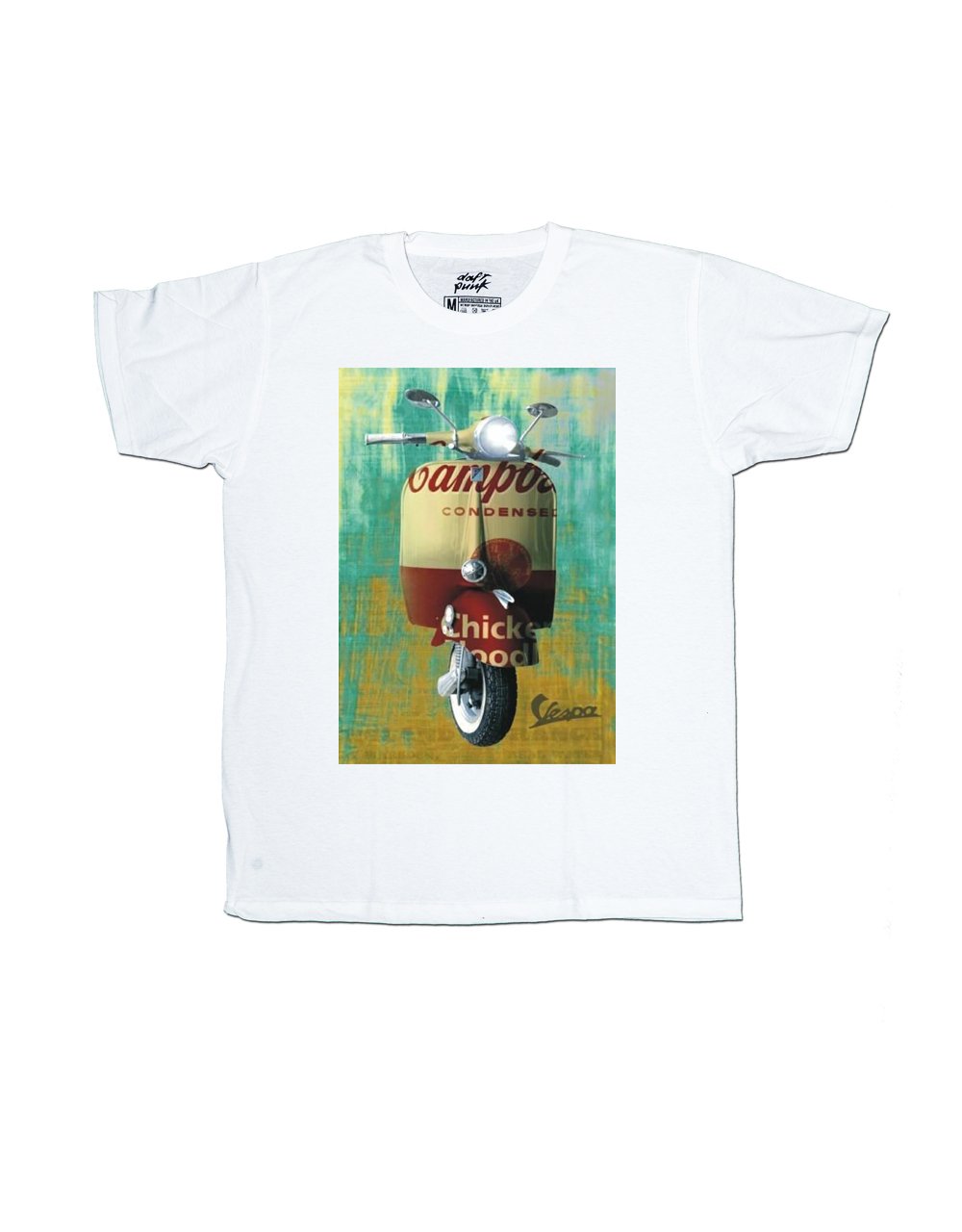 T-SHIRT VESPA CUSTOM VINTAGE