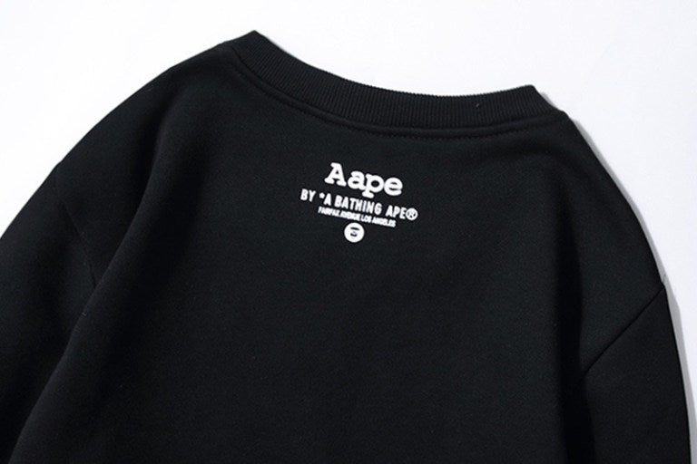 AAPE Long Sleeve Logo Arm Tee