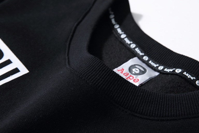 AAPE Long Sleeve Logo Arm Tee