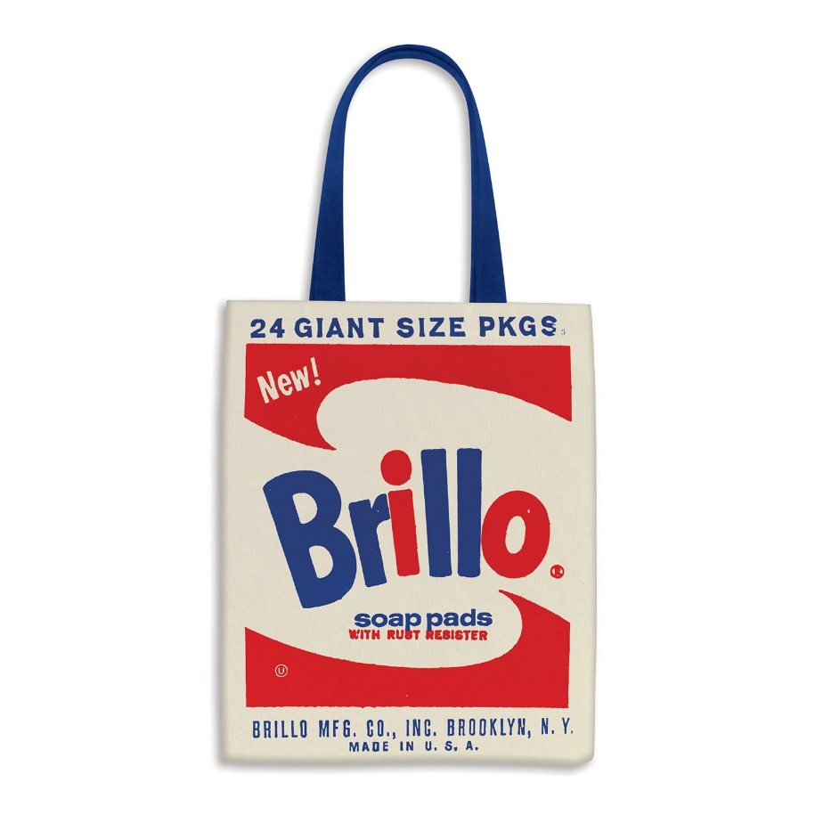 Andy Warhol Brillo Canvas Tote Bag