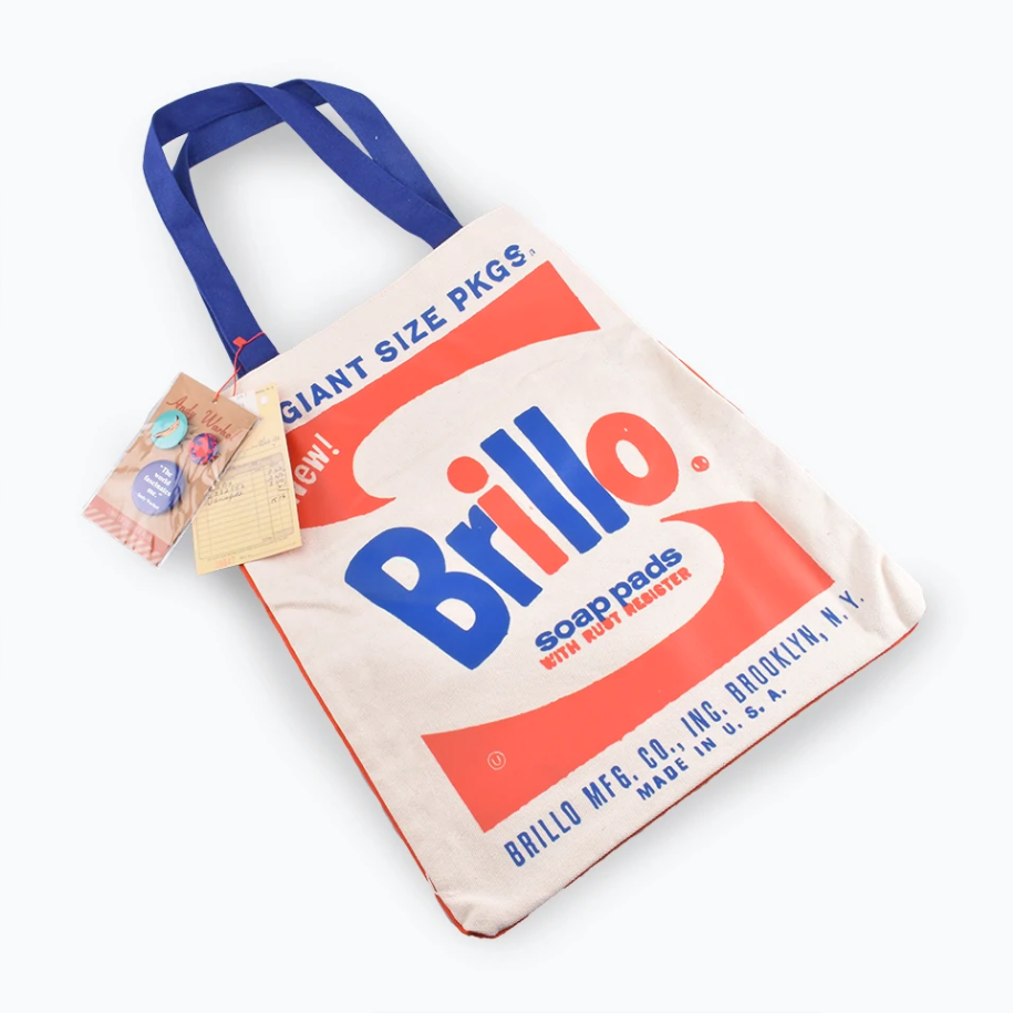 Andy Warhol Brillo Canvas Tote Bag