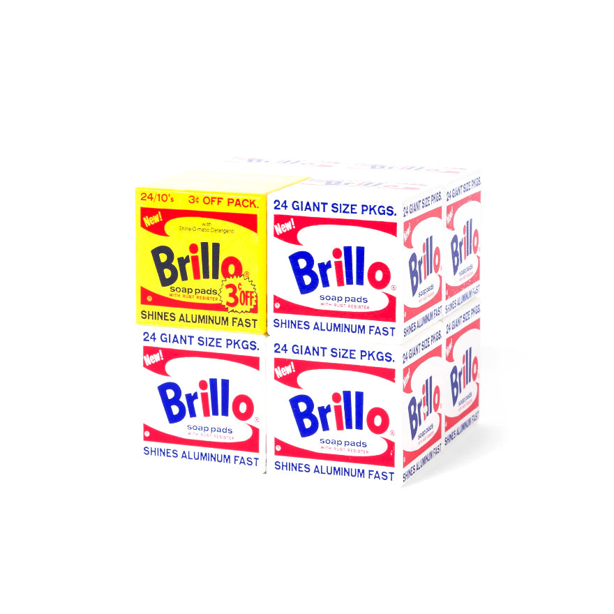 Andy Warhol Brillo Wooden Blocks (Set of 8)