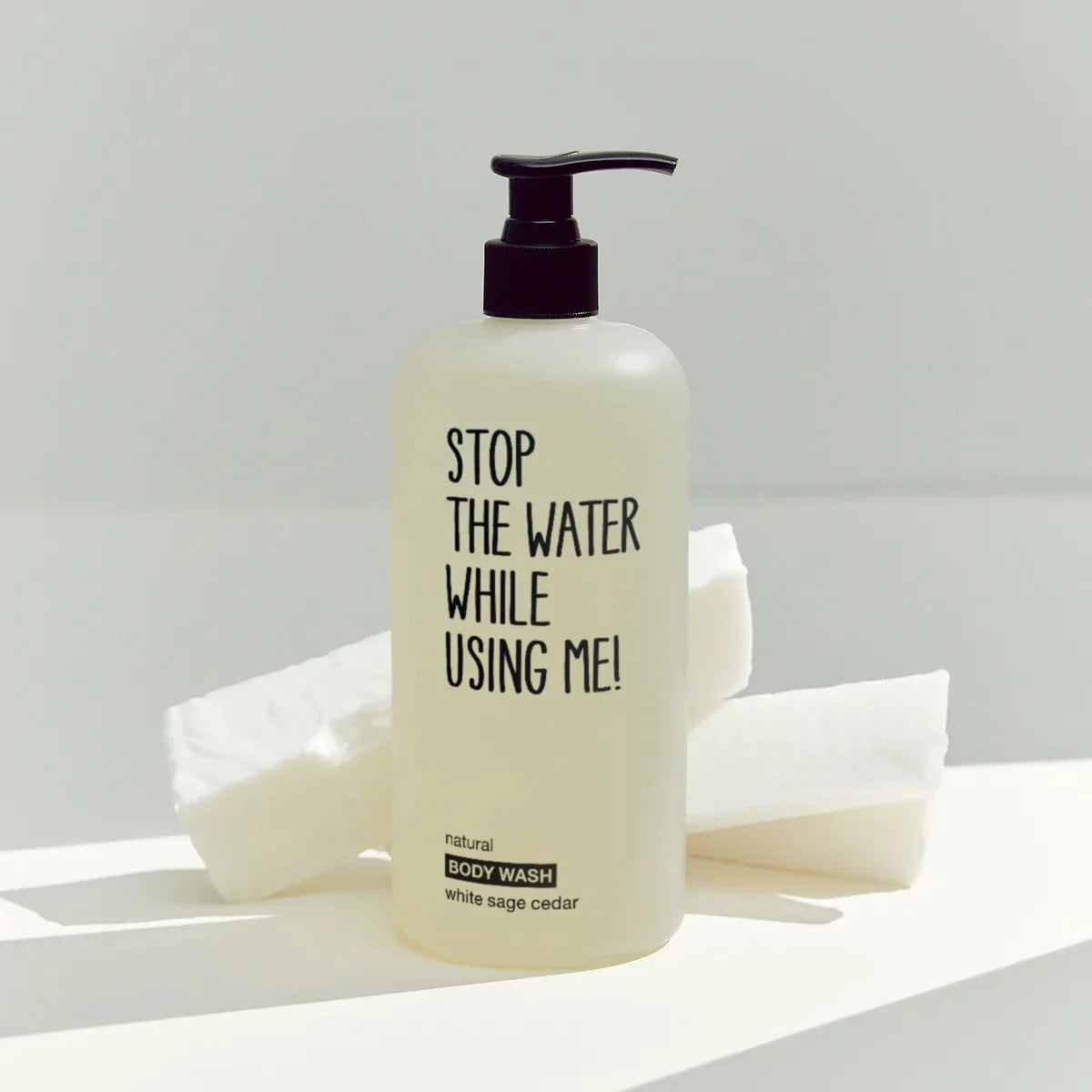 NATURAL BODY WASH WHITE SAGE CEDAR
