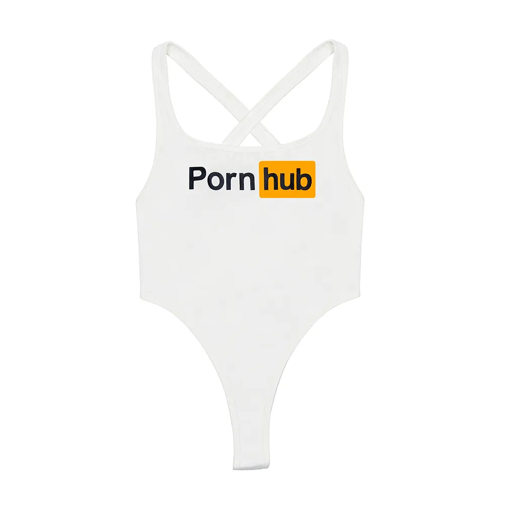 Pornhub’s White Thong Bodysuit