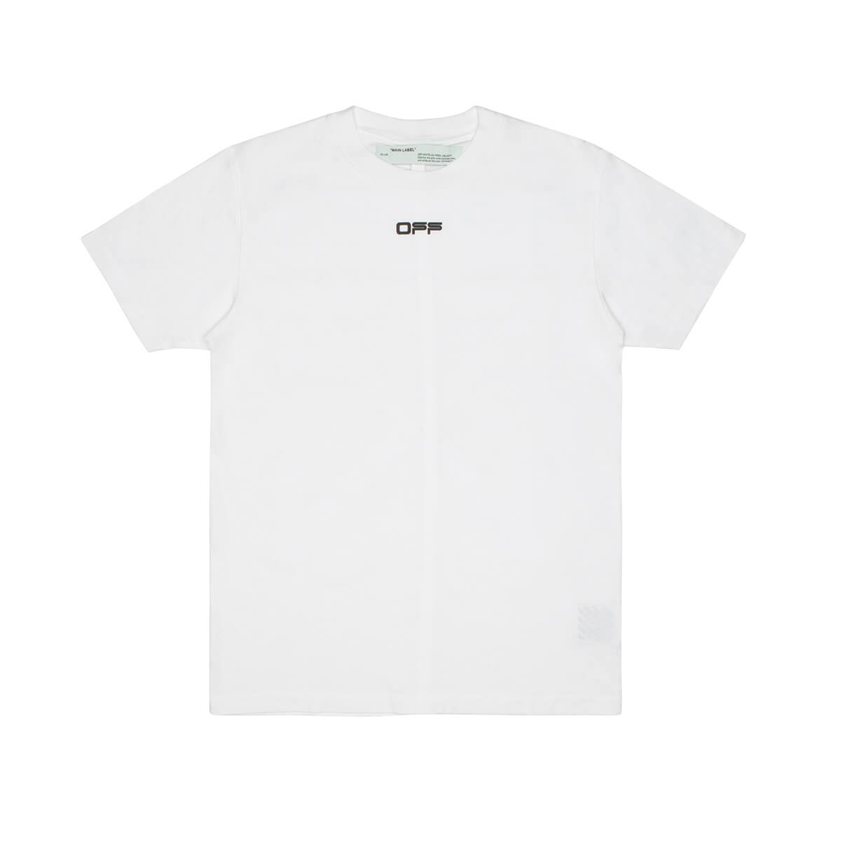 OFF WHITE  Airport Tape Short Sleeve T-Shirt