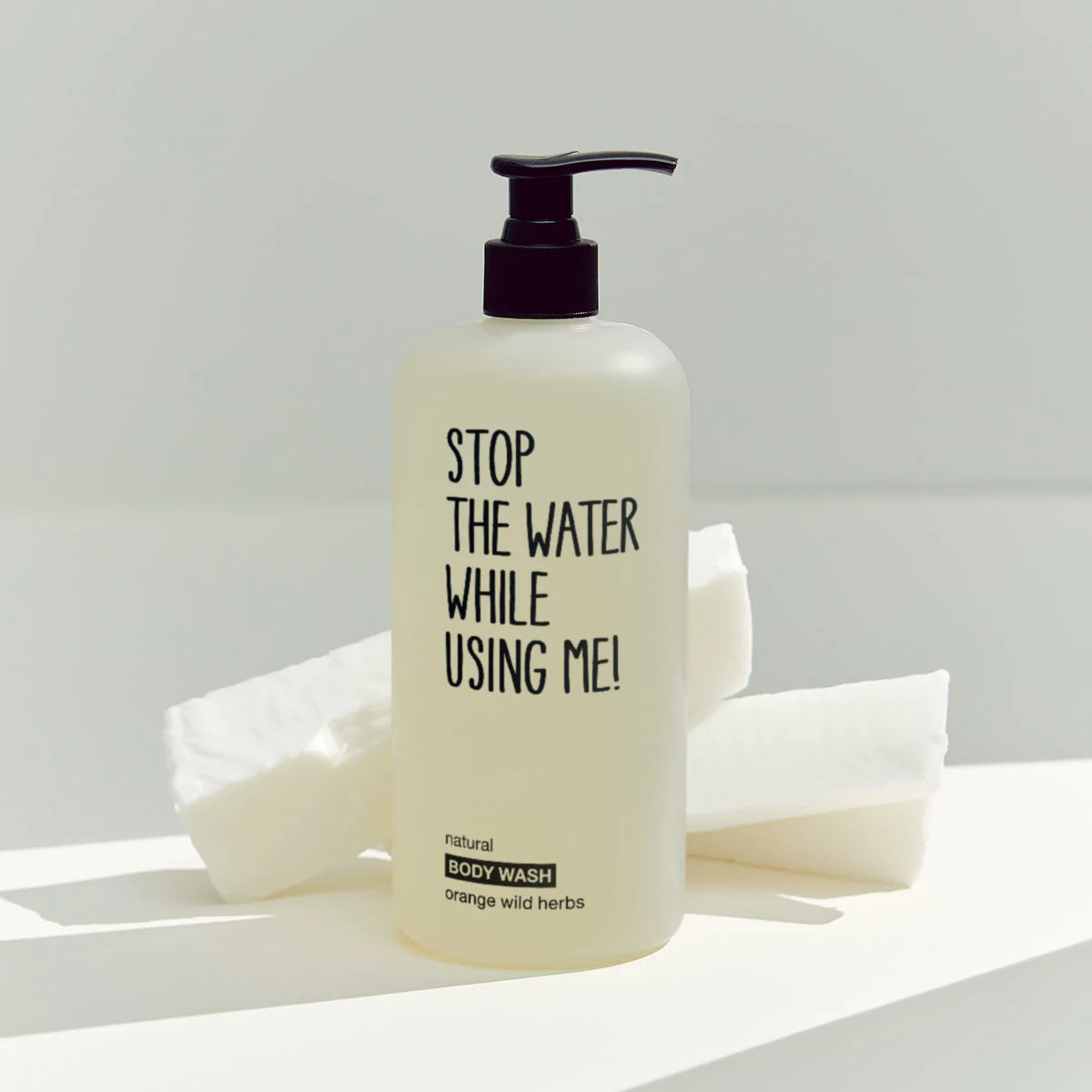 Stop The Water bagnoschiuma all'arancia 200ml e 500ml