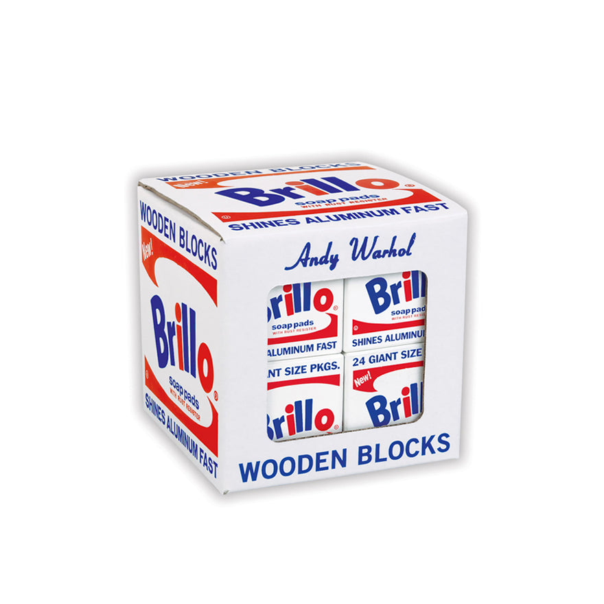 Andy Warhol Brillo Wooden Blocks (Set of 8)