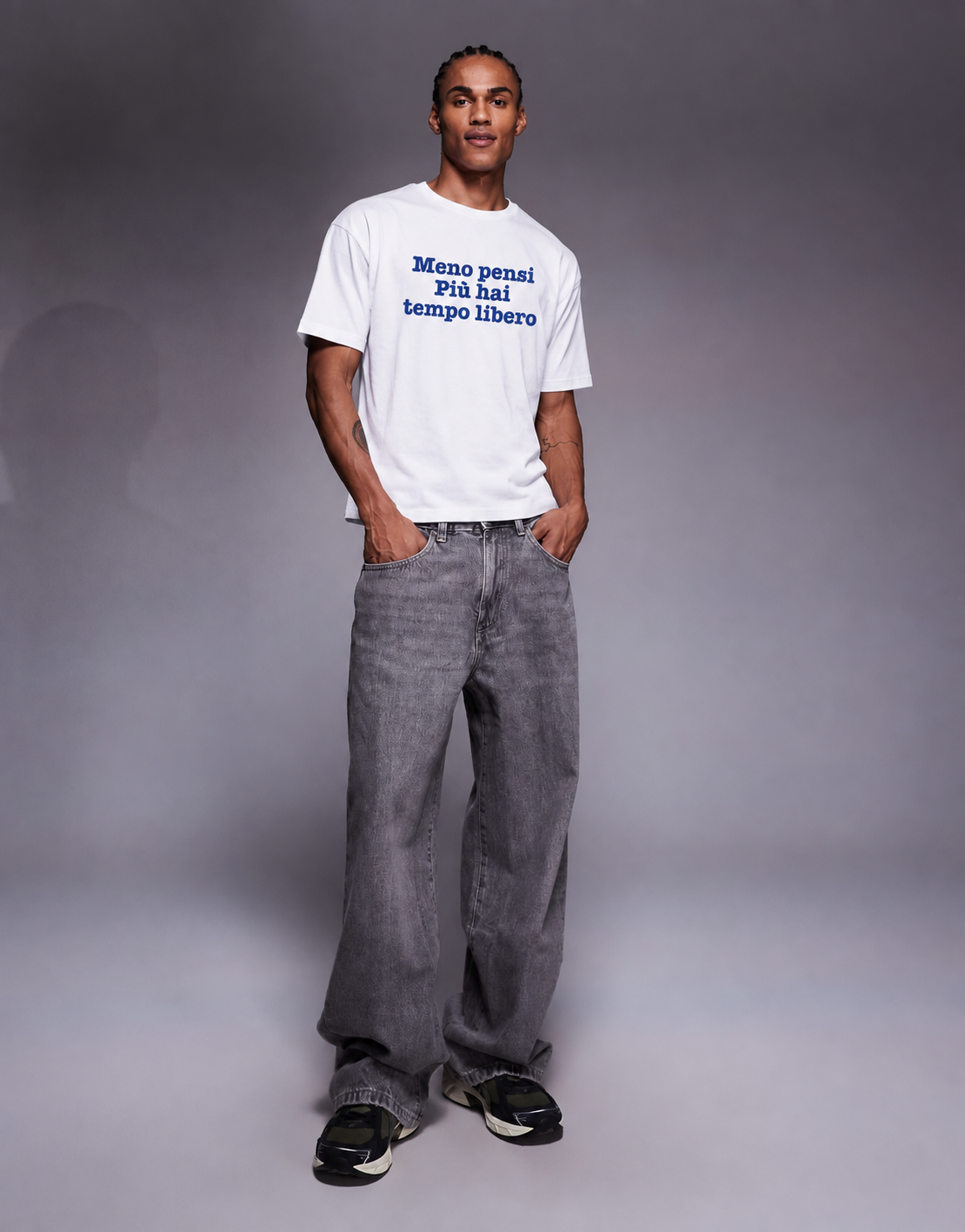T-Shirt meno pensi più hai tempo libero