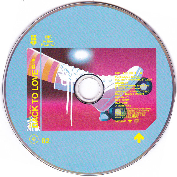 Hed Kandi Back To Love 03.05  2005 (2CD) Rare