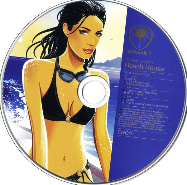 Hed Kandi Beach House 69   2007 (2CD) Rare