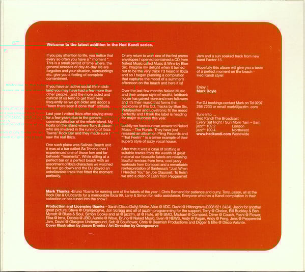 Hed Kandi Beach House  2000 (2CD) Rare