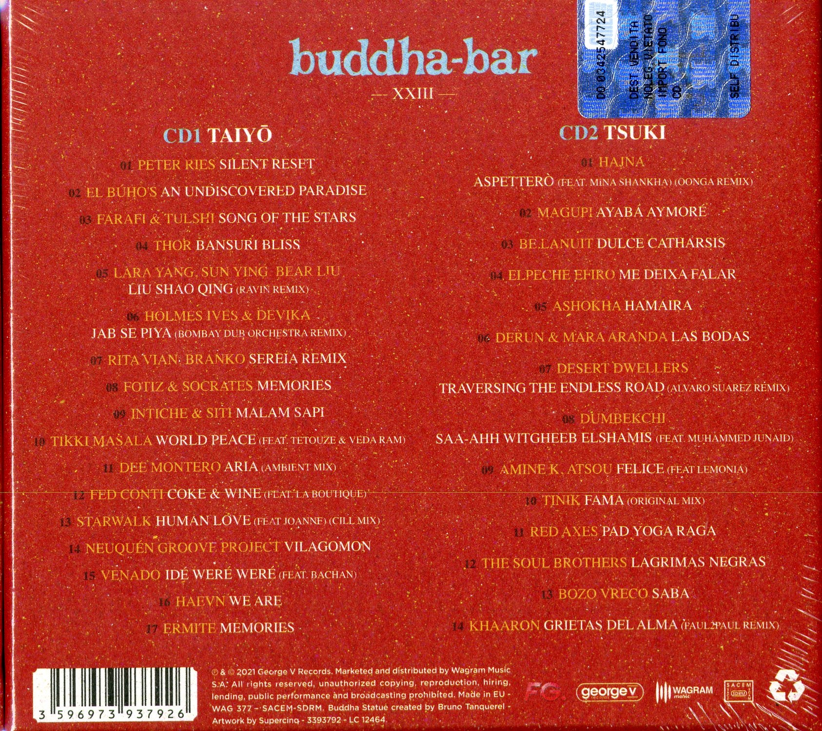 Buddha Bar Vol. 23   2021 (2CD)
