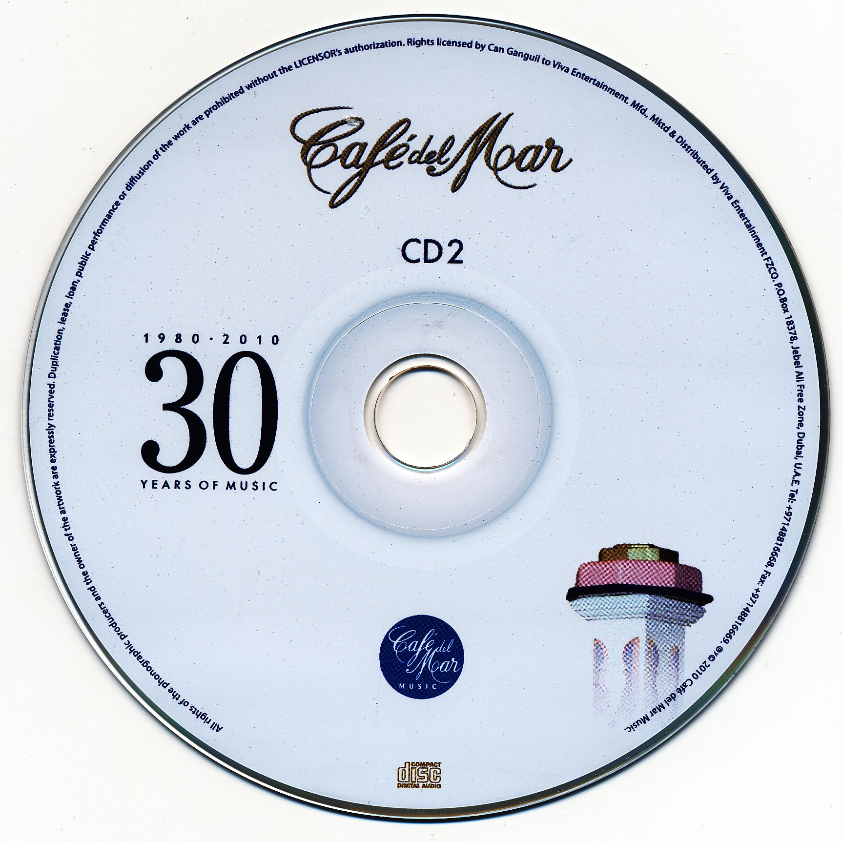 Café del Mar - 30th anniversary  1980-2010 (2CD)