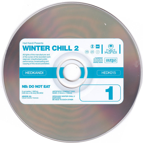 Hed Kandi: Winter Chill 2 2000 (2CD) Rare